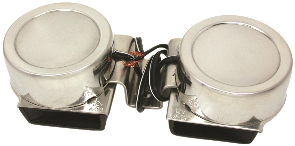 Allpa RVS elektromagnetische mini scheepshoorn