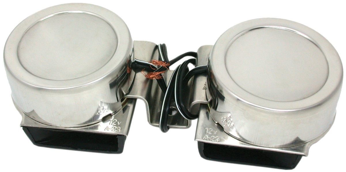 Allpa RVS elektromagnetische mini scheepshoorn