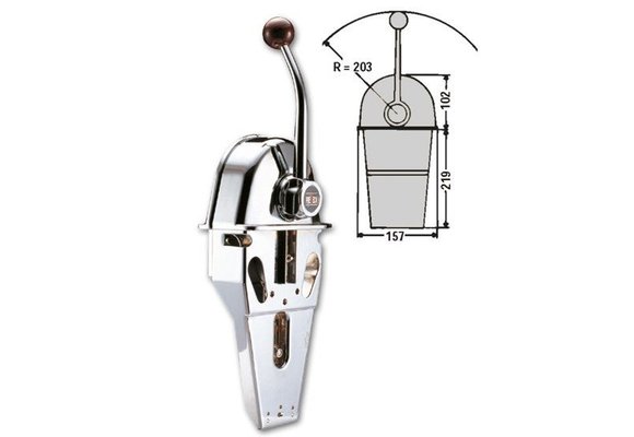 Maxflex - TS Single topcontrol / gashendel