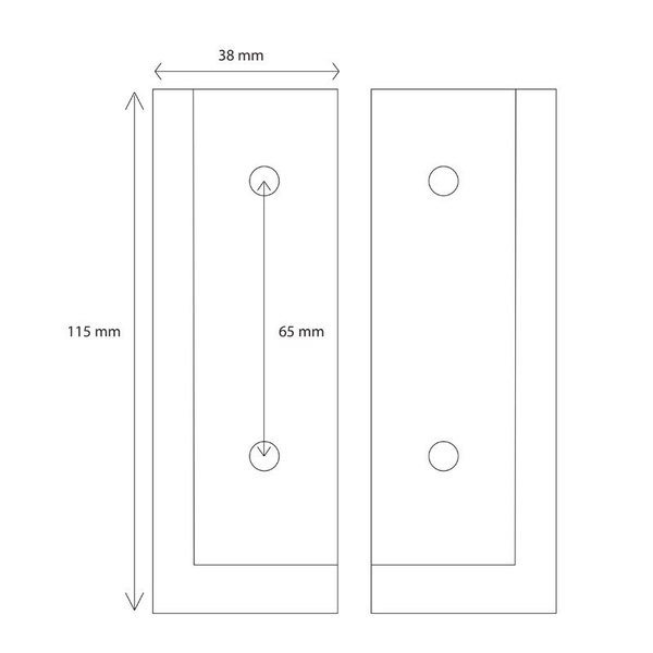 Teak smartphonehouder - geschikt voor alle modellen