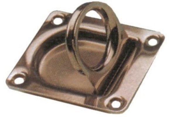Allpa RVS luikring  55x65mm