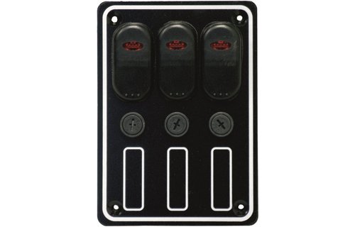 Allpa Aluminium schakelpaneel 12V waterdicht