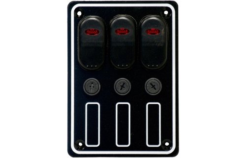 Allpa Aluminium schakelpaneel 12V waterdicht