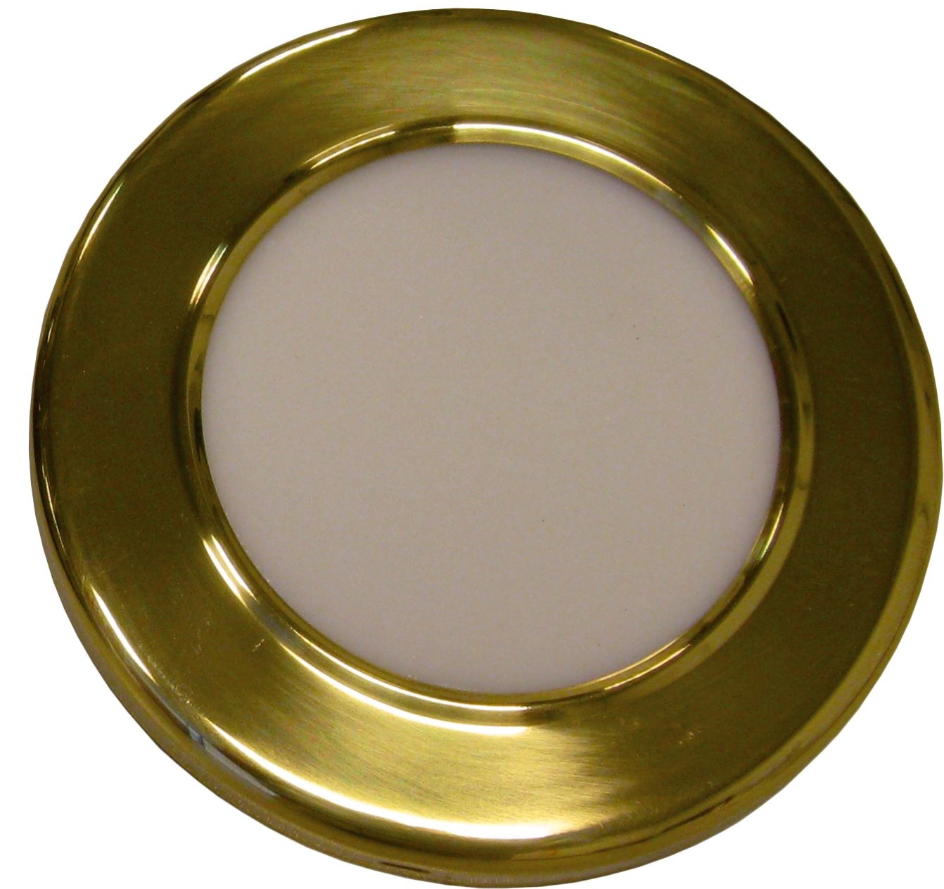 Messing Plafondlamp, inbouw