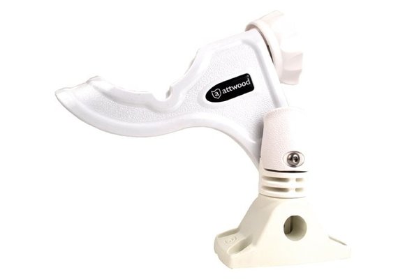 Hengelhouder Pro Series | Wit met dekmontage