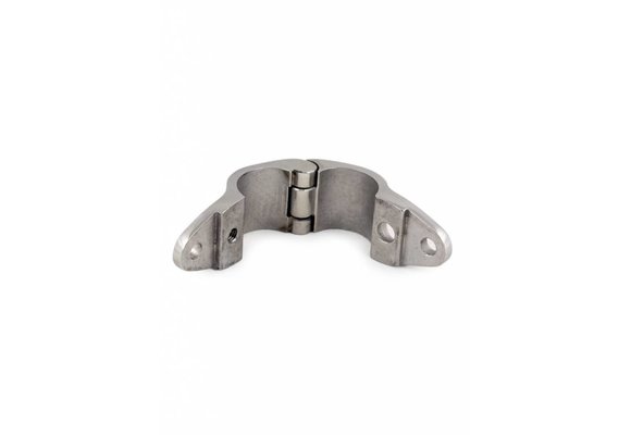 Verbindingsklem voor buizen van 30 mm, RVS