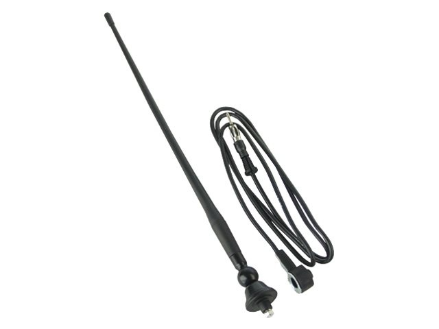 Marine rubber antenne | Zwart MRANT12