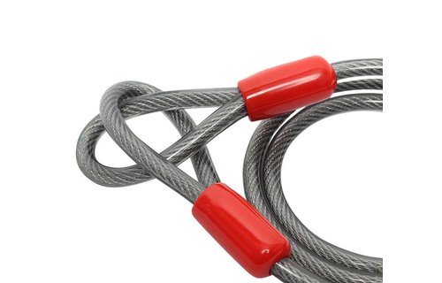 Geplastificeerde kabel 120 cm