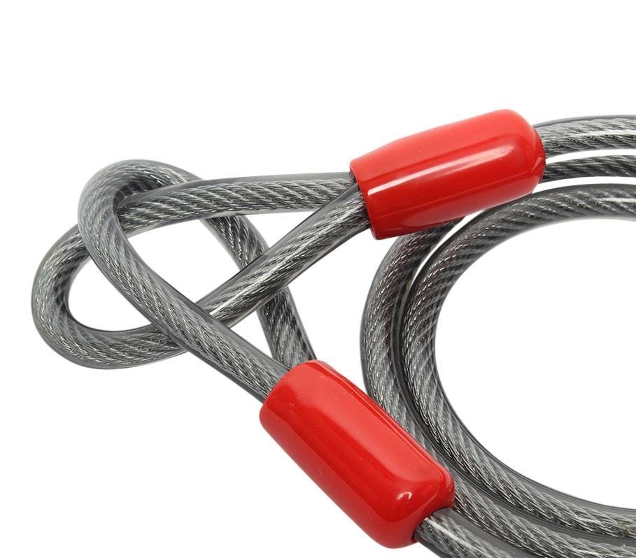 Geplastificeerde kabel 120 cm