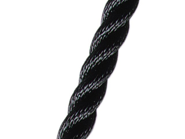 Landvast met 40 cm oog zwart