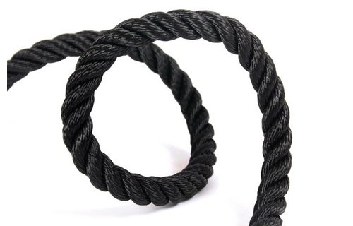 Landvast met 40 cm oog zwart