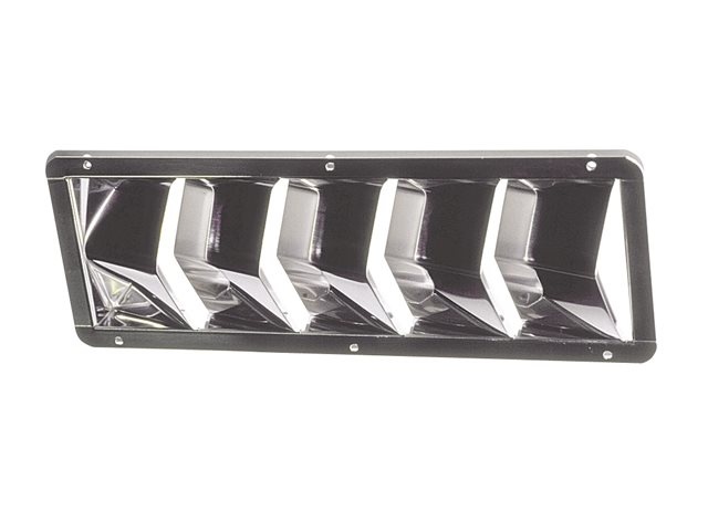 Louvre ventilatierooster RVS