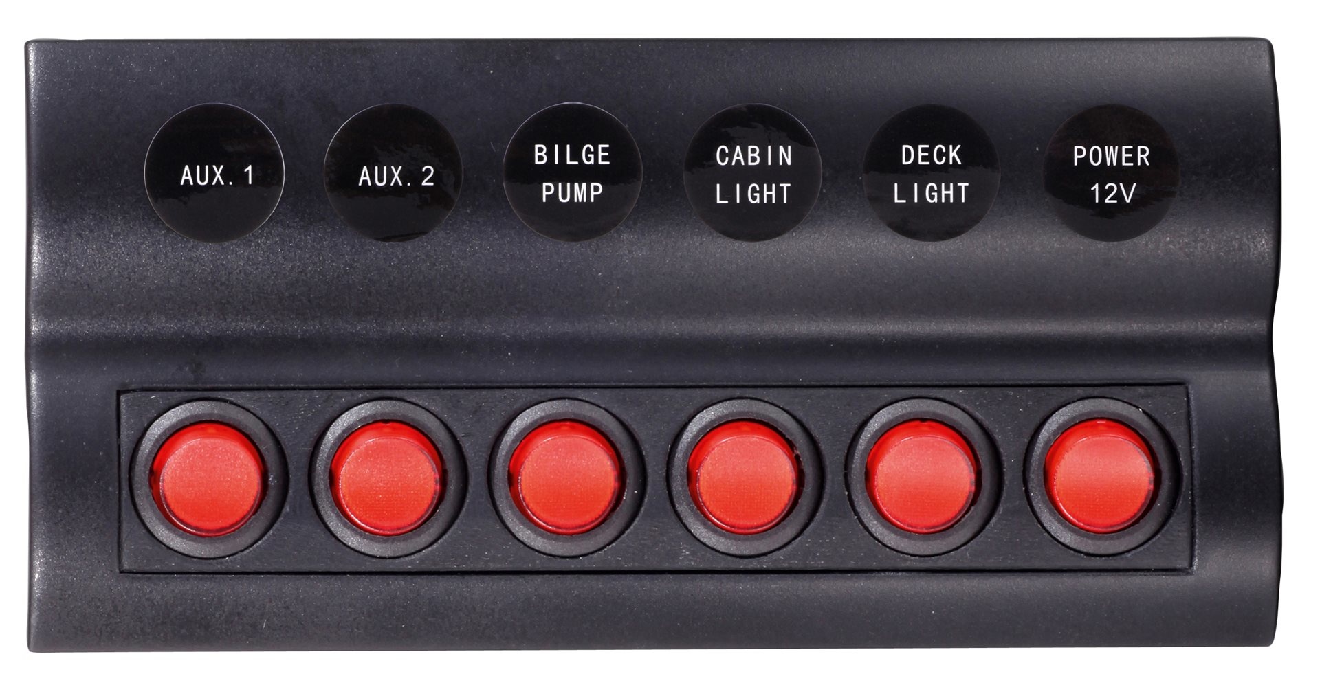 Allpa Schakelpaneel 12V schakelaars waterdicht