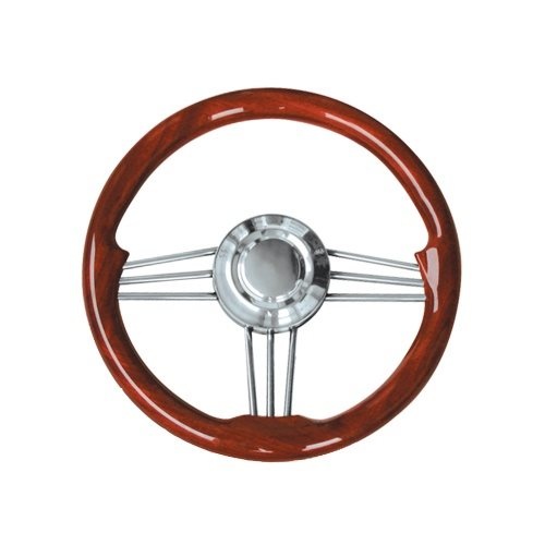 Stuurwiel Type 15L/35 Mahogany wood 35cm