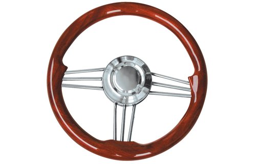Stuurwiel Type 15L/35 Mahogany wood 35cm