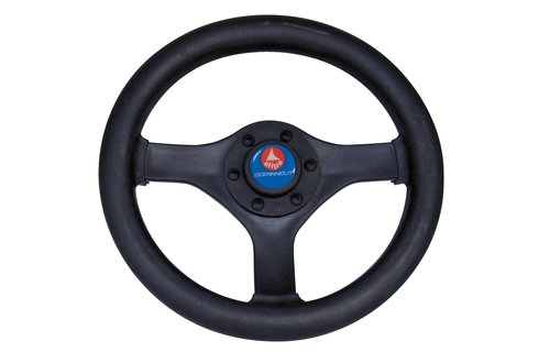 Stuurwiel Shark Zwart volkunststof  280mm  3-spaaks