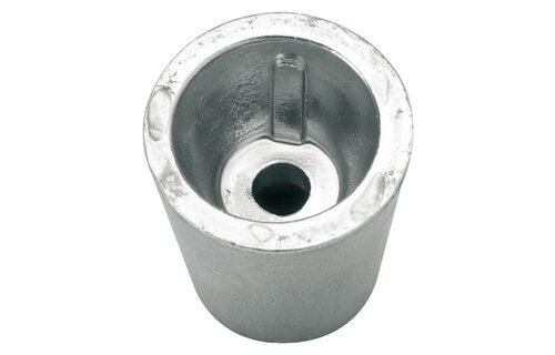 Schroefas anode zink conisch