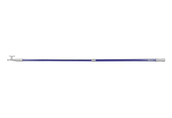 Telescopische Aluminium pikhaak 120 - 210 cm | Blauw