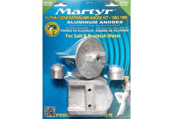 Aluminium Anode Kit voor Mercruiser Alpha 1 Gen 1