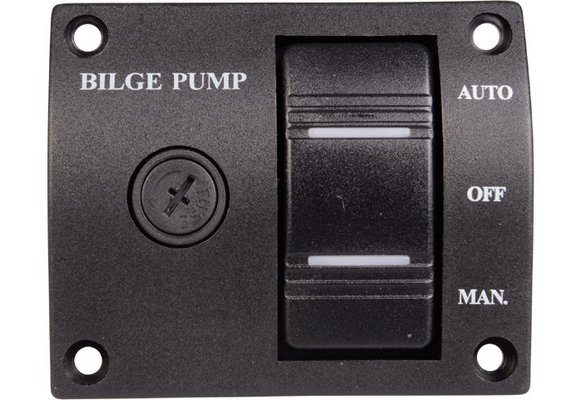 Lenspomp schakelpaneel