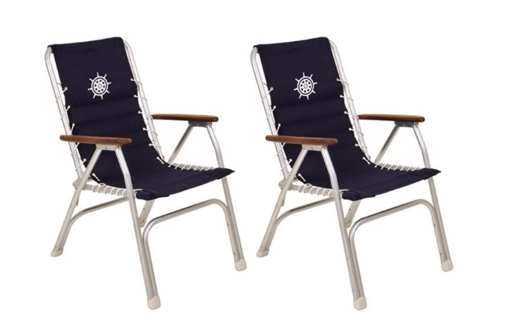 Dekstoel Forma (set 2 stuks) | Blauw