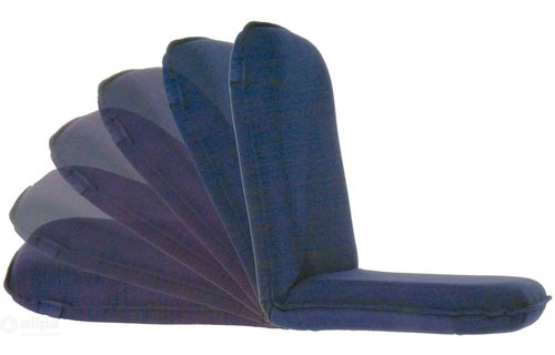 Allpa Klapbare zit- en ligstoel model Royal Queen  blauw