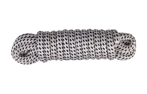 Zwart / wit luxe landvast  Maat: 10mm - 6m