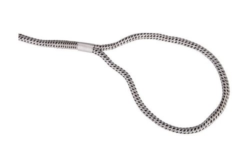 Zwart / wit luxe landvast  Maat: 10mm - 6m