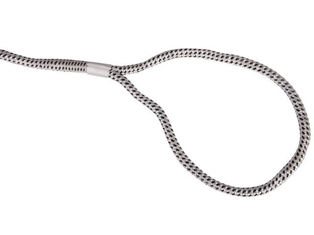 Zwart / wit luxe landvast  Maat: 10mm - 6m