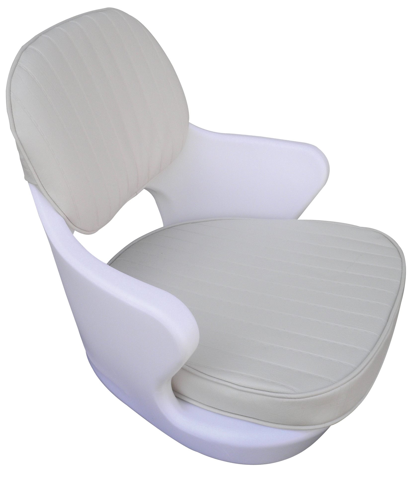 Kuipstoel model Kreta wit