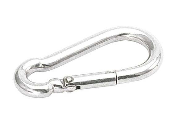 Blueline Stainless Snap Hook Swivel Eye 65mm