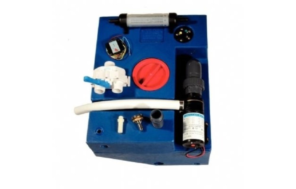 Vuilwatertank complete set schuin