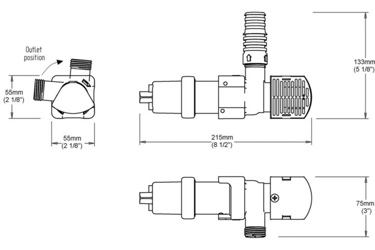 Whale supersub smart 650 - 12volt