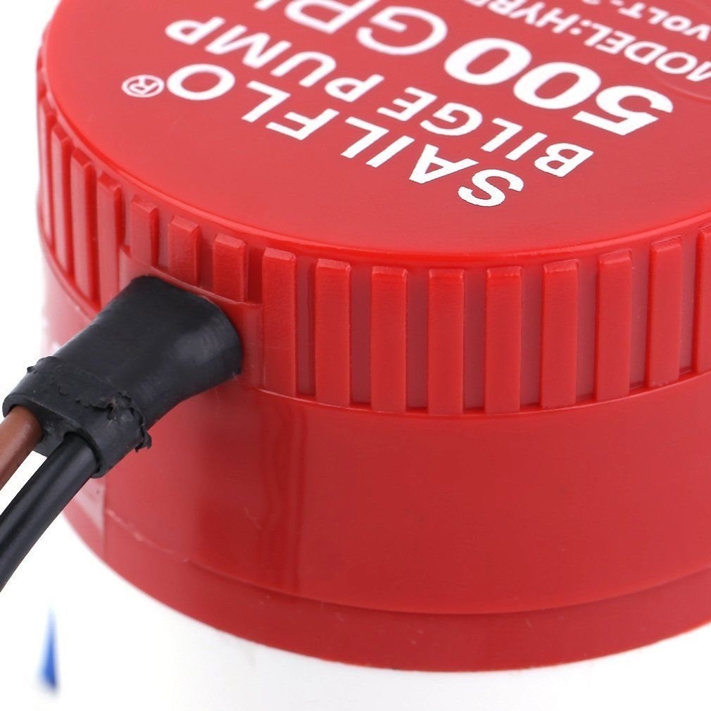 Seaflo bilgepomp 500 GPH, 12V - 19mm