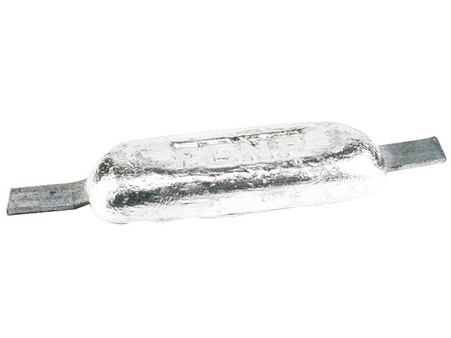 Zink anodes met strip