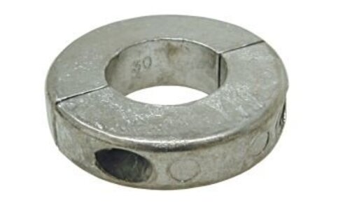 Schroefas anode ringvorm aluminium