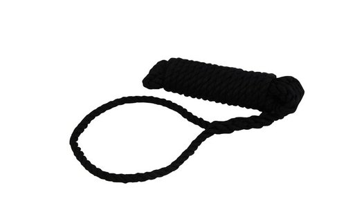 Aanmeerlijn, touw, landvast | Zwart