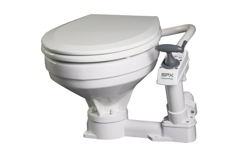 Johnson comfort handpomp toilet (grote pot)