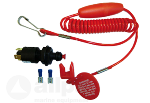 Noodstopschakelaar compleet met Snoer High Quality