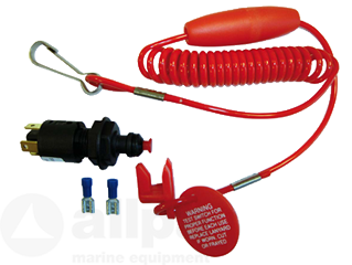 Noodstopschakelaar compleet met Snoer High Quality