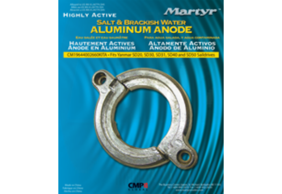 Yanmar Anode Kit Magnesium