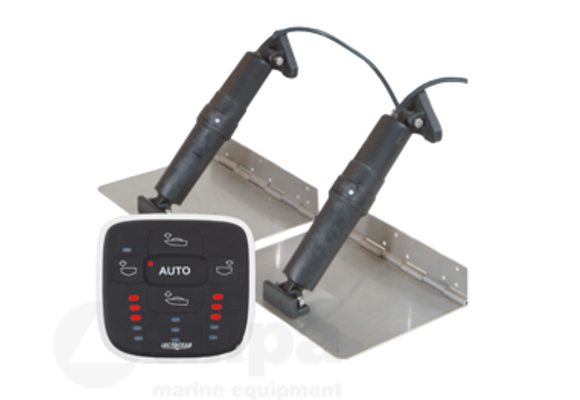 Trim Tab System Set met Automatic Leveling Control 2 stuurstanden (2-panelen)