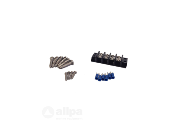 Hardware Kit: Terminalstrip &amp; Schroeven voor bovenste Brackets &amp; voor het Bedienpaneel