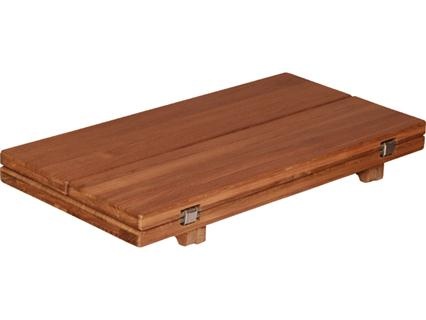 Eude Tafelblad teak "Wing" effen