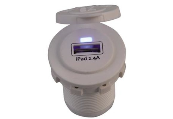 USB stopcontact | Wit