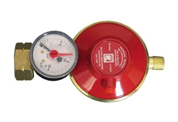 Gasdruk regelaar met nanometer