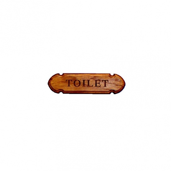 Naamplaat 'Toilet'