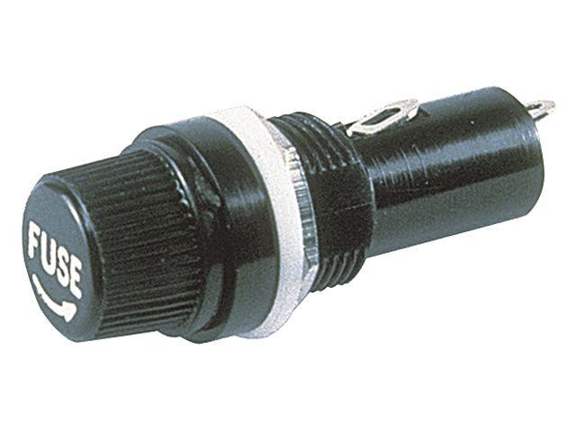 Zekeringhouder inbouwmodel