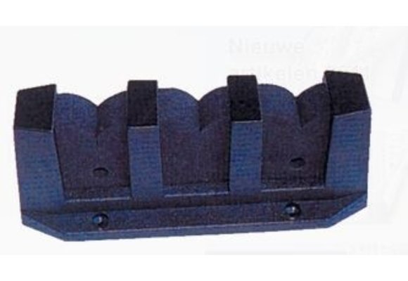 Allpa Kunststof hengelopbergklem voor 3 hengels  max. Ø38mm