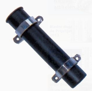 Allpa Kunststof hengelhouder voor zijmontage  L=230mm  max. Ø41mm